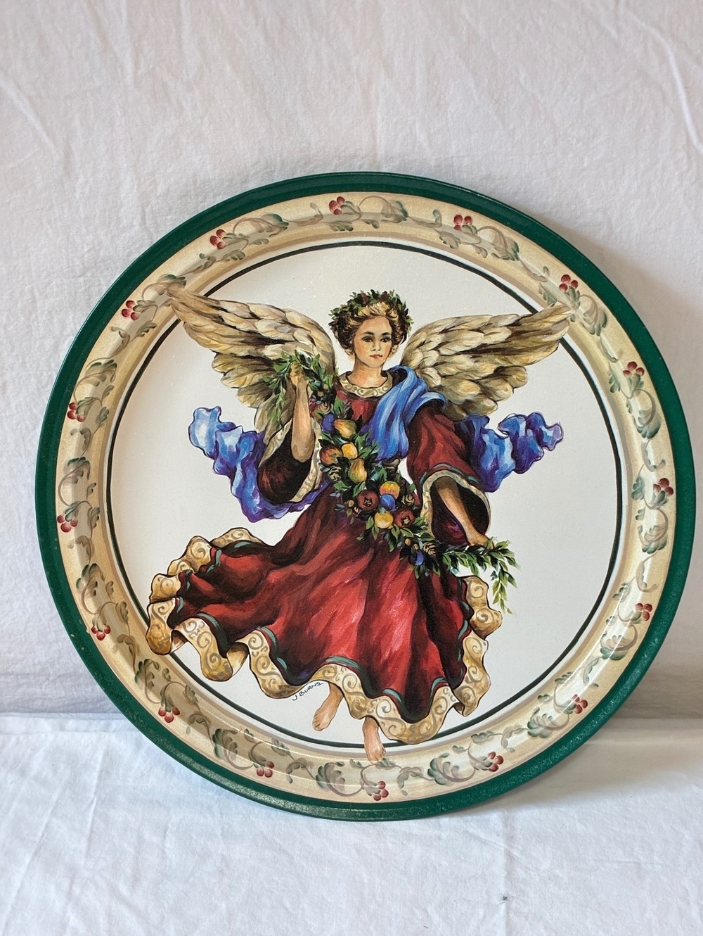 Potpourri Designs Classic Angel Tray 13"